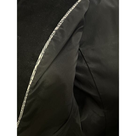 Company‎ Ellen Tracy Women’s Banded Collar Button Jacket SZ L Business Casual - Picture 7 of 7